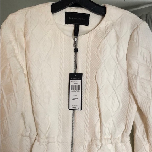 BCBG MAXAZRIA OFF WHITE DRESS - Picture 3 of 5